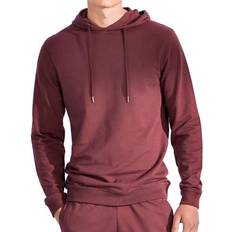 Bread & Boxers Sweatere Bread & Boxers Organic Cotton Men Hooded Shirt Wine Red