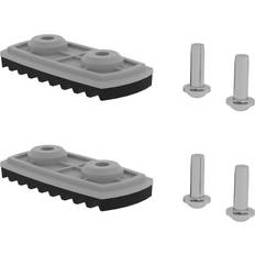 Bootsleitern MUNK MUNK Günzburger Steigtechnik nivello-Fußplatte Standard für Holmhöhe 58/73 mm