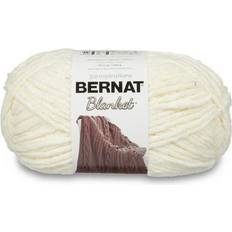 Yarn & Needlework Supplies Bernat Blanket Big Ball Yarn Vintage White