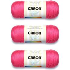 Caron Simply Soft Watermelon Brites Garn 3-pack 170 g