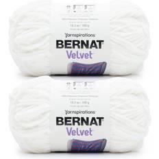 Bernat Bernat Velvet Yarn-White Multipack Of 2