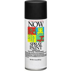 Now Aerosol Paint 9oz-flat Black