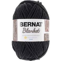 Bernat Blanket Yarn, 300g/10.5oz/220 Yards, Coal 2 Count