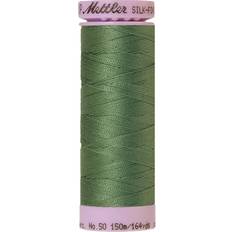 Mettler Silk-Finish Solid Cotton Thread, 164 yd/150m, Asparagus