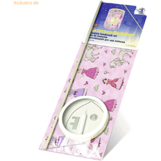 Ursus 6790000 – lanterna-pysselset, med transparent papper prinsessa, ca 20 x 15,3 cm