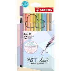 Pennarelli a pennello Stabilo Premium-Filzstift Pen 68