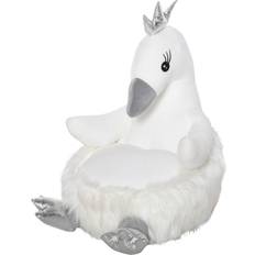 White Sofas Qaba Stuffed Animal Sofa Armrest Chair Cartoon