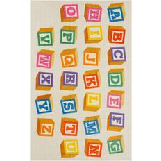 Mohawk Home Rugs Mohawk Home Alphabet Blocks Kids Area Rug 5x8"