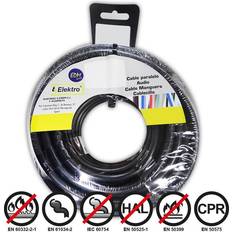 Carretes de cable Edm Cable Negro 5 m