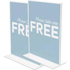 Multicolored Clipboards & Display Stands Deflecto Classic Image Double-Sided Sign Holder