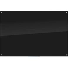 Black Glass Boards U Brands Glass Dry Erase