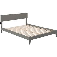 Beds & Mattresses AFI Orlando Queen Solid Wood Frame Low Profile Bed