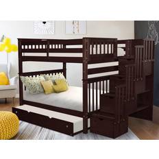 Built-in Storages Beds King Stairway Bunk Bed