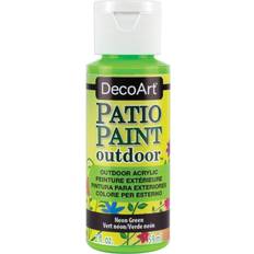 Deco Art Patio Paint 2 Ounce Neon Green Green