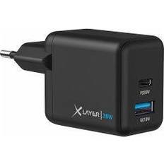 Oplader 38w Xlayer universal Powercharger 38W USB Type C Black