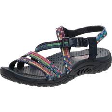 Skechers Multicoloured Slippers & Sandals Skechers USA Reggae Sew Me Women's Sandal Navy/Multi