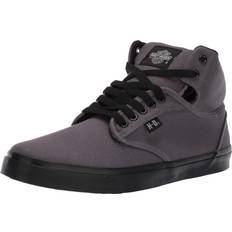 Harley Davidson Men's Wrenford Canvas Motorcycle Casual Sneaker - Grey