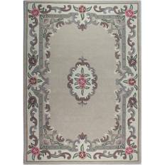 Flair Rugs Ullmatta Aubusson 150x240 Brun, Rosa, Grön