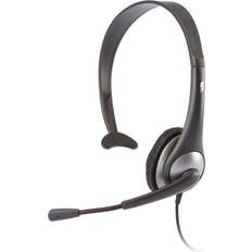 Cyber Acoustics Gray Mono Headset AC-104