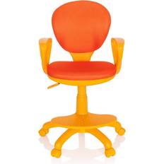 Orange Mobiliers Assis Chaise Pivotante Pour Enfant Orange