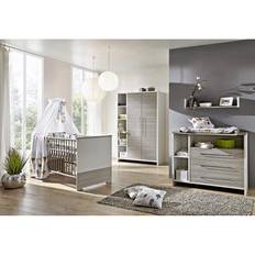 Argent Ensembles de meubles Schardt Chambre Eco Silver 4 Pièces