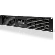 Ac Infinity CLOUDPLATE T7, Rack Mount Fan Panel 2U, Exhaust Airflow, for cooling AV, Home Theater, Network 19" Racks