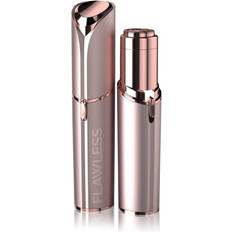 BigBuy Wellness Finishing Touch Flawless Next Generation Facial Hair Remover – Rechargeable, 2 x Replacement Heads Included, Blush
