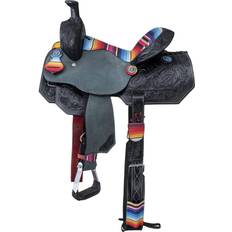 Silver Royal Royal Serape Barrel Saddle