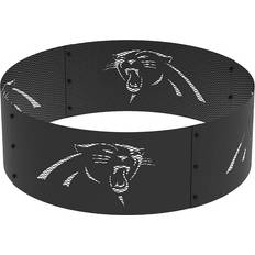 Blue Garden Decorations Sky Carolina Panthers Decorative Steel Round Fire Ring