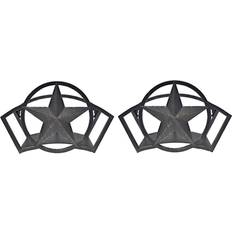 Black Hose Hangers LIBERTY GARDEN Decorative Steel Liberty Star Garden