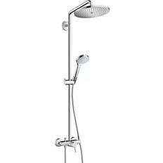 Hansgrohe croma select s showerpipe 280 1jet Hansgrohe Croma Select S Chrome Showerpipe 280 1jet With Manual Shower