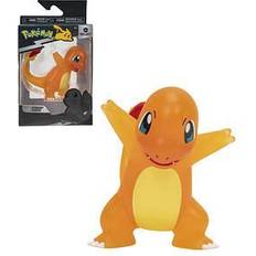 Pokemon glumanda Jazwares Pokemon Select Battle Figure Charmander Translucent 7,5 cm