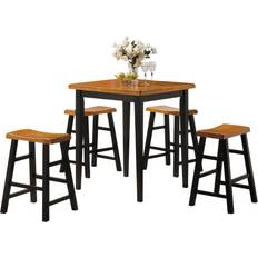 Black Dining Sets Acme Gaucho Collection 07285 Dining Set