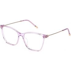 VFU635 0C52 54 Briller Kvinder Purple Transparent Shiny Violet 54mm