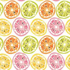 Wallpapers RoomMates Citrus Sweet Pink Peel & Stick Wallpaper