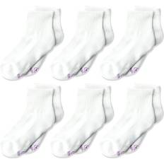 Hanes Ultimate Girl's Low Cut Socks - White