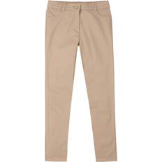 Nautica Little Girls Pocket Stretch Sateen Skinny Pants Khaki