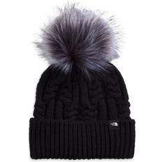 Black Beanies Children's Clothing The North Face Kids' Oh-Mega Fur Pom Beanie, Gardenia White, One