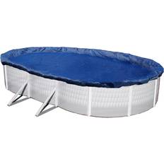 Pool Covers Blue Wave Gold Series Oval Above Ground Winter Pool Cover 12 x 24