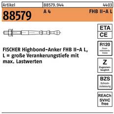 Fischer Highbond-Anker M16x 125/100 A 4 10 Stück