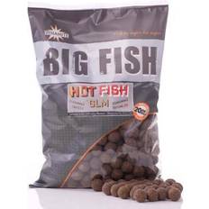 Dynamite Baits Hot Fish&glm Big Fish Boilies 1.8kg Black 20 mm