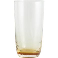 Nordal Brillen Nordal Garo Longdrink Glazen Amber Set van 4