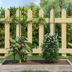 Klimrekken vidaXL Plantenstaken 30 st 115 cm Staal Groen