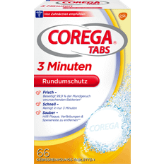 Corega tabs Corega Tabs 3 Minutes, Removable Third Teeth 20 pcs