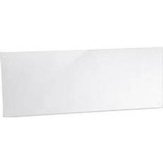Relaxdays Kitchen Splashback Panel 40 x 100 cm Wall-Mount Transparent Splatter Screen