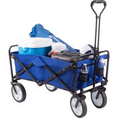 Utility Wagons Pure Garden Collapsible Utility Wagon with Telescoping