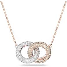 Swarovski Attract Trilogy Hängsmycke Rund - Vit