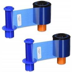 Fargo YMCKO Color Ribbon 500 Prints 2 Pack