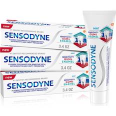 Dental Care Sensodyne Toothpaste Sensitivity Gum and Enamel Triple Protection Refreshing Fluoride