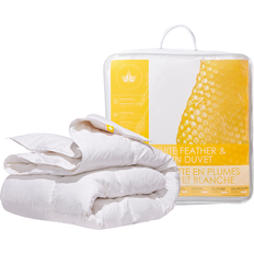 White Feather & Down Duvet Colcha Blanco